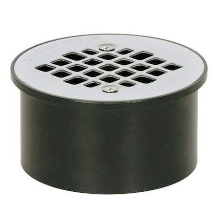 Cool Kitchen 840-3APK 4 in. ABS Floor Drain Stainless Steel Strainer CO3287316